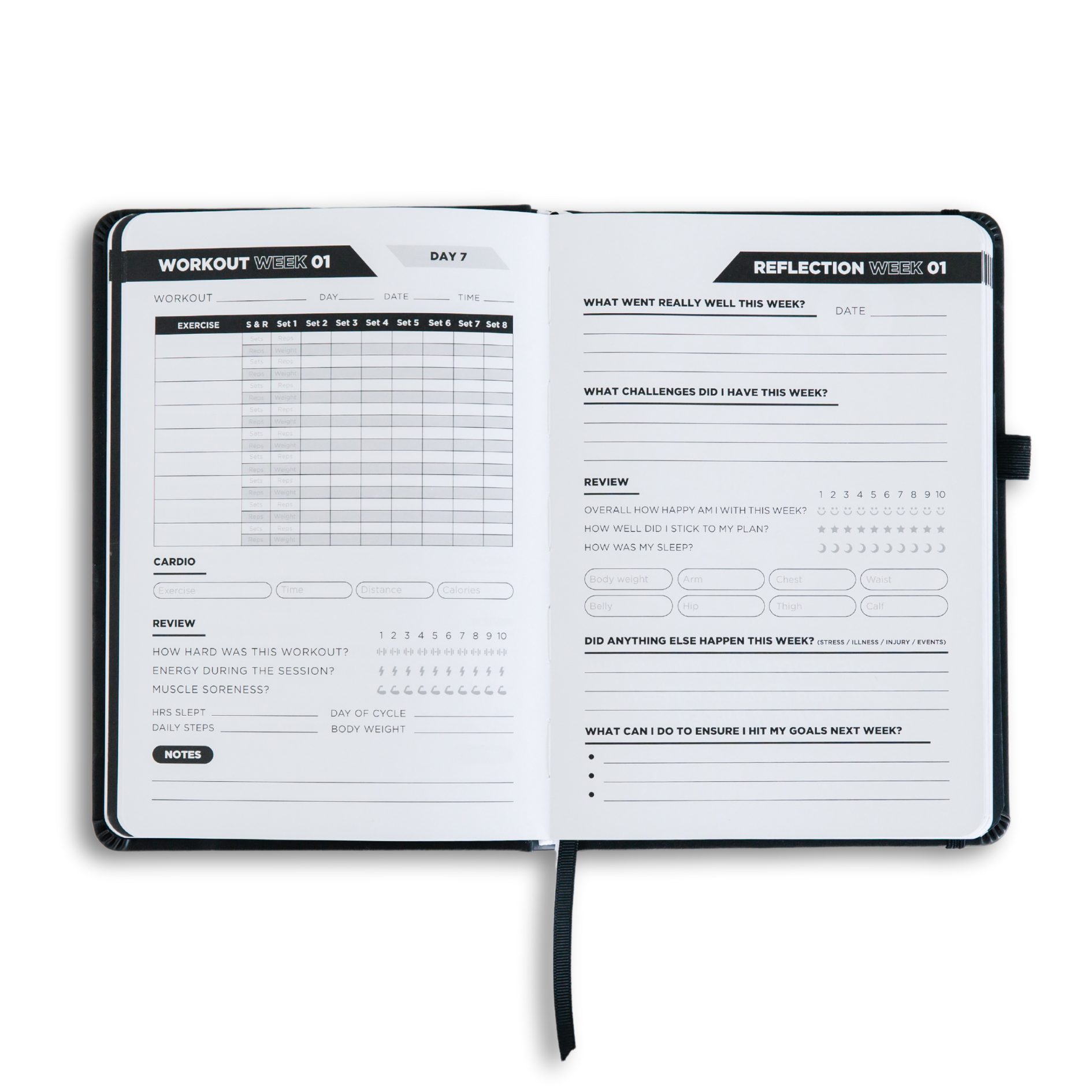 The Gym Journal Pro Pack
